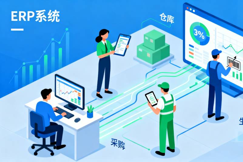ERP系统：企业资源计划与智能运营中枢